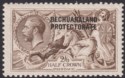 Click for more photos and details Bechuanaland Protectorate 1923 KGV Seahorse 2sh6d Choc-Brown Bradbury Mint SG88