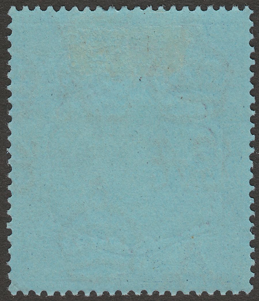 Bermuda 1941 KGVI 2sh Purple and Blue on Deep Blue p14 Mint SG116c
