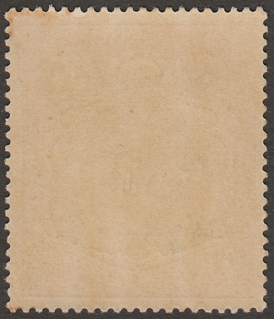 Bermuda 1920 KGV 4sh Break in Lines Below Left Scroll Variety Mint SG52be