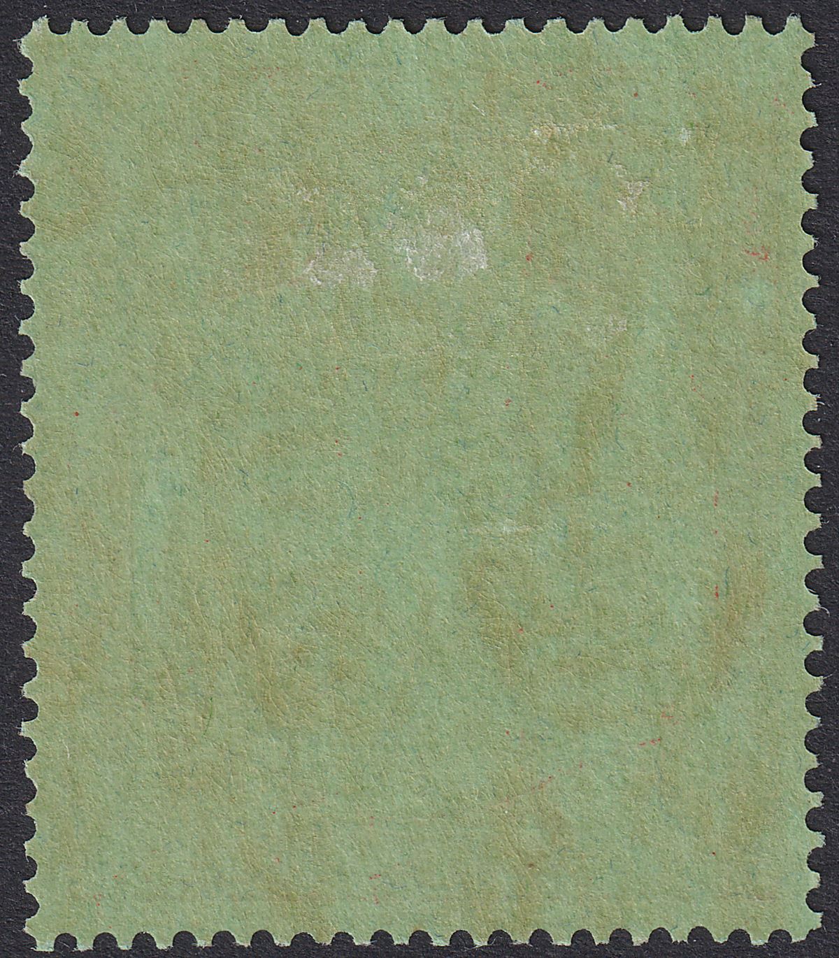 Bermuda 1939 KGVI 10sh Bluish Green and Deep Red on Green p14 Mint SG119a