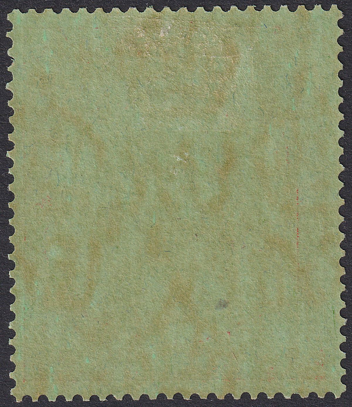 Bermuda 1939 KGVI 10sh Bluish Green and Deep Red on Green p14 Mint SG119a