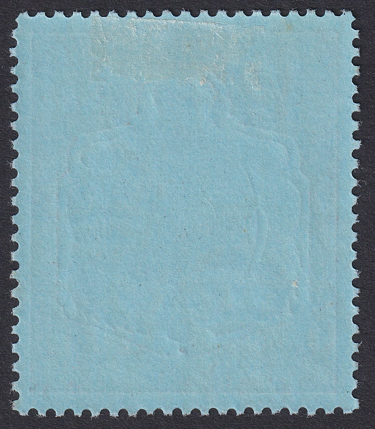 Bermuda 1952 KGVI 2sh6d Black and Carmine-Red on Pale Blue p13 Mint SG117d