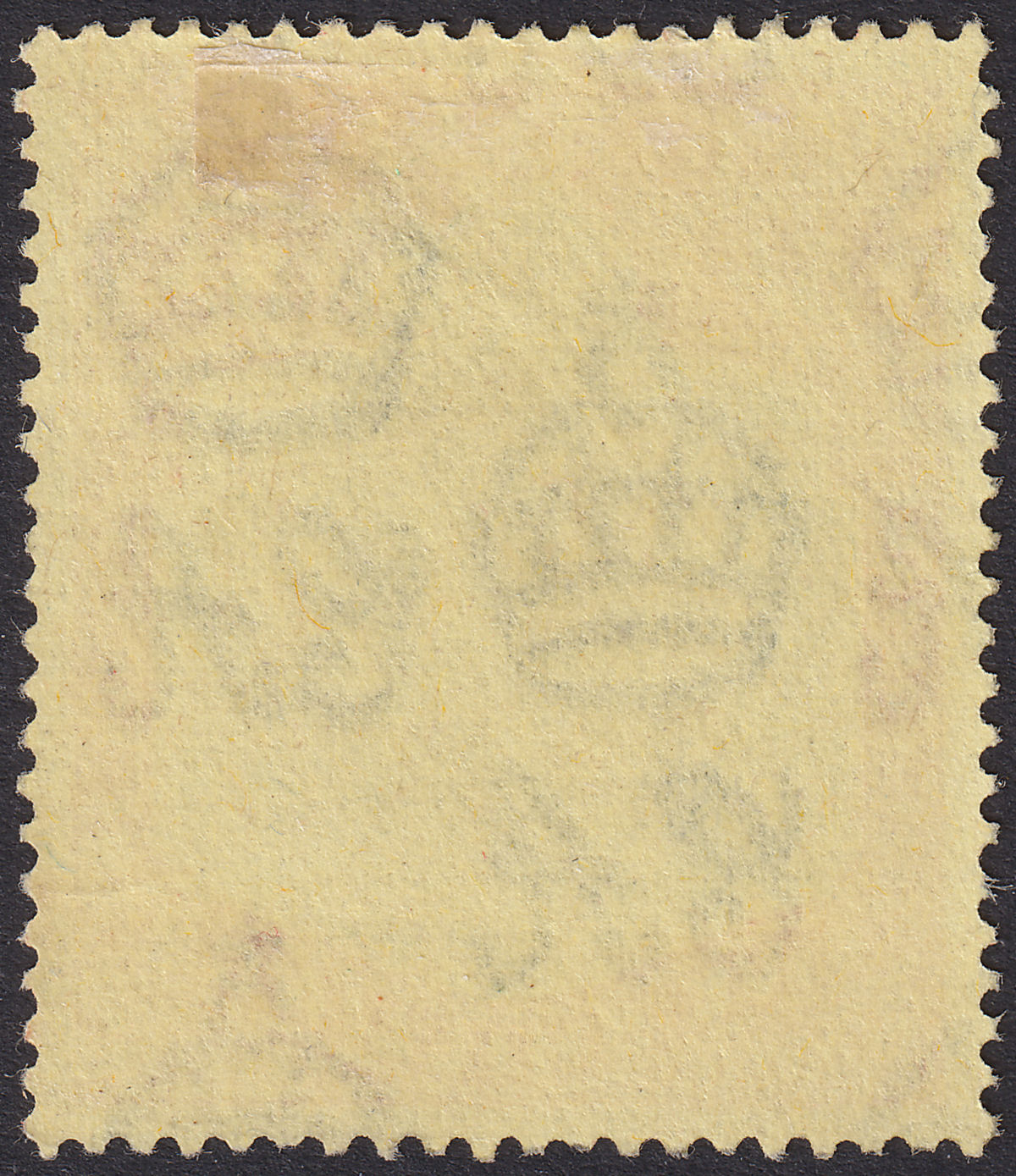 Bermuda 1941 KGVI 5sh Bronze-Green + Carm-Red on Pale Yel p14 Used SG118c c£150