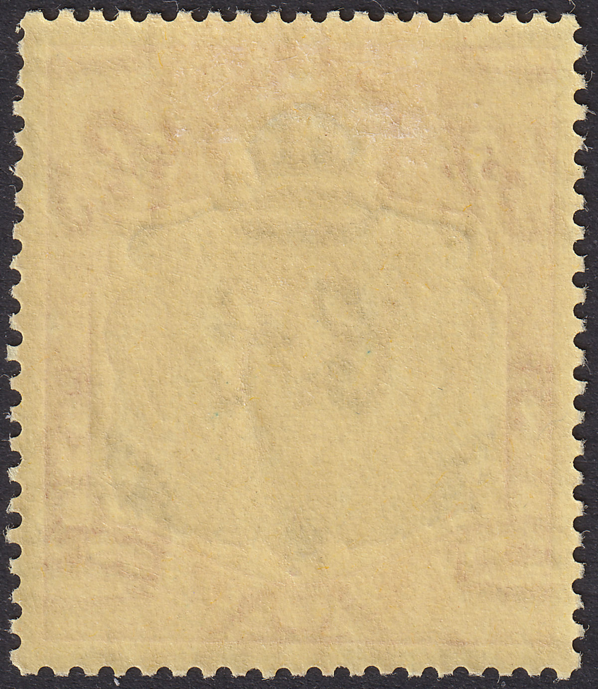 Bermuda 1949 KGVI 5sh Yellow-Green + Red on Pale Yellow p13 Mint SG118f cat £32