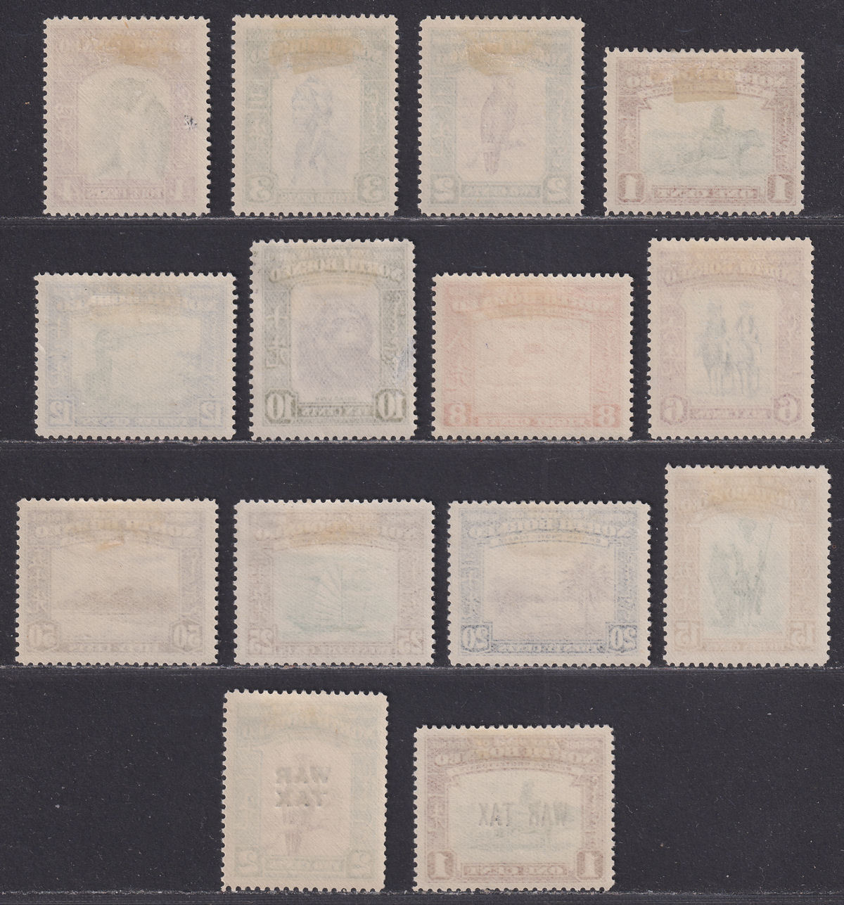North Borneo 1939 King George VI Set to 50c Mint SG303-314 cat £300