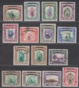 Click for more photos and details North Borneo 1947 KGVI Crown Colony Overprint Set to $1 Used SG335-347