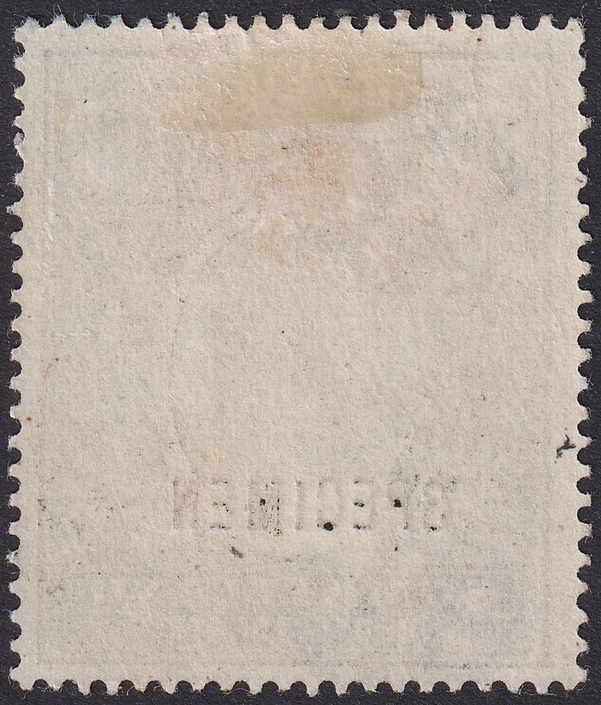 Somaliland Protectorate 1904 KEVII SPECIMEN Opt 3r Green and Black Mint SG43s