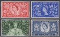 Queen Elizabeth II 1953 Coronation Set UM Mint SG532-535 cat £10