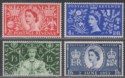 Click for more photos and details Queen Elizabeth II 1953 Coronation Set UM Mint SG532-535 cat £10