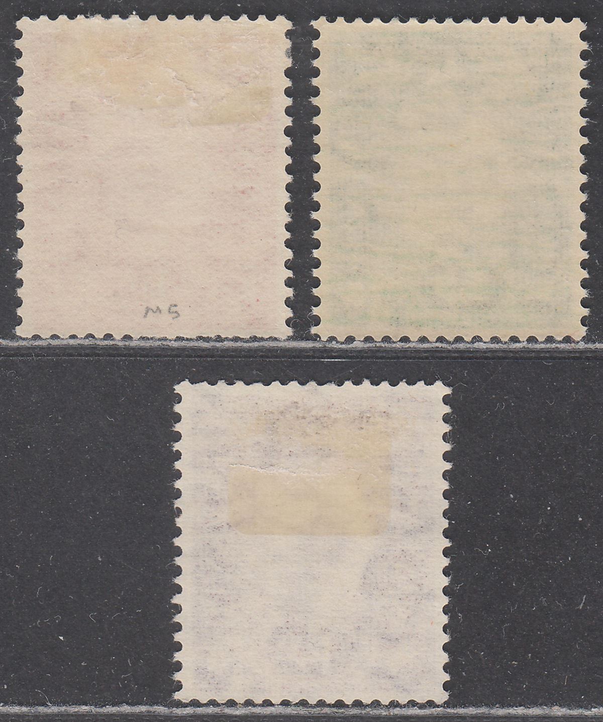 King George VI 1938 Watermark Sideways ½d, 1d, 1½d Mostly Mint SG462a ...