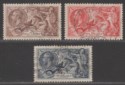 Click for more photos and details KGV 1934 Re-Engraved Seahhorse Set Used SG450-452 cat £190