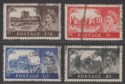 Click for more photos and details Queen Elizabeth II 1955 Castles Set Used SG536-539 cat £50