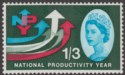 Click for more photos and details QEII 1962 Productivity Year Phosphor 1sh3d Mint SG633p cat £35