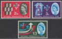 QEII 1962 National Productivity Year Phosphor Set UM Mint SG631p-633p cat £35