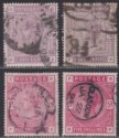 Queen Victoria 1883-84 2sh6d, 5sh Shades Used