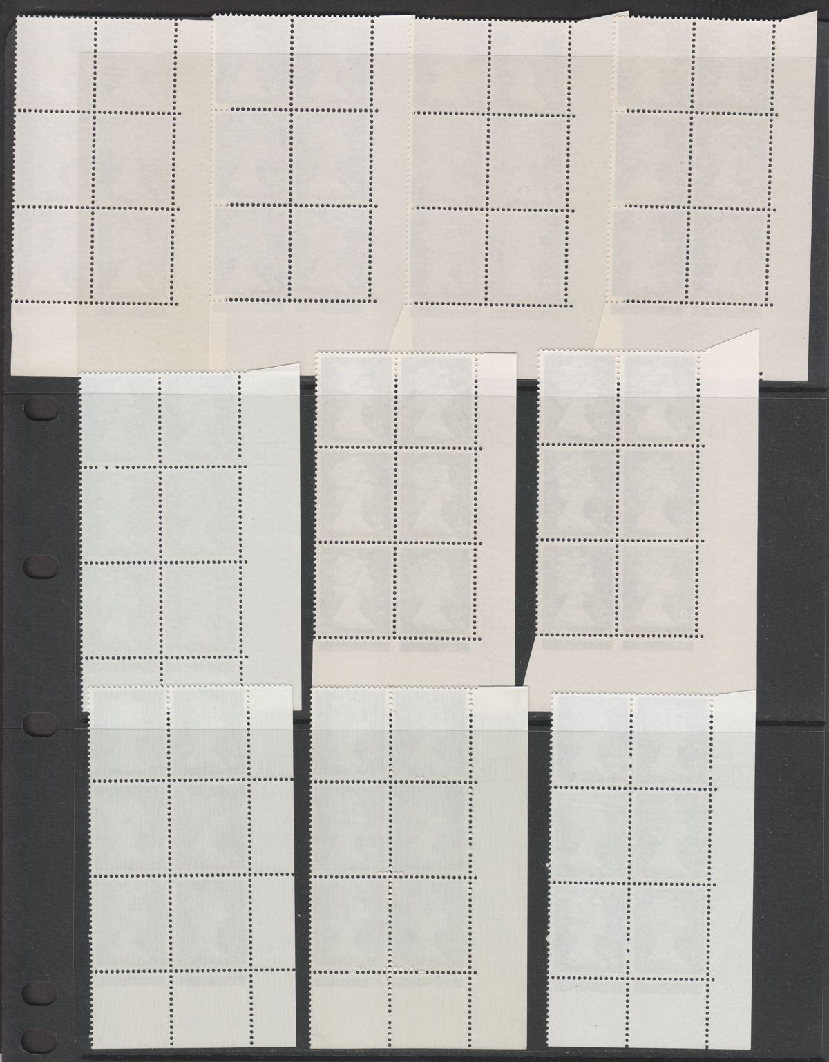 QEII 1971 Machin 2p Photo Cylinder Two Phosphor Bands Blocks of 6 Mint