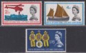 QEII 1963 Lifeboat Conference Phosphor Set Mint SG639p-641p cat £48