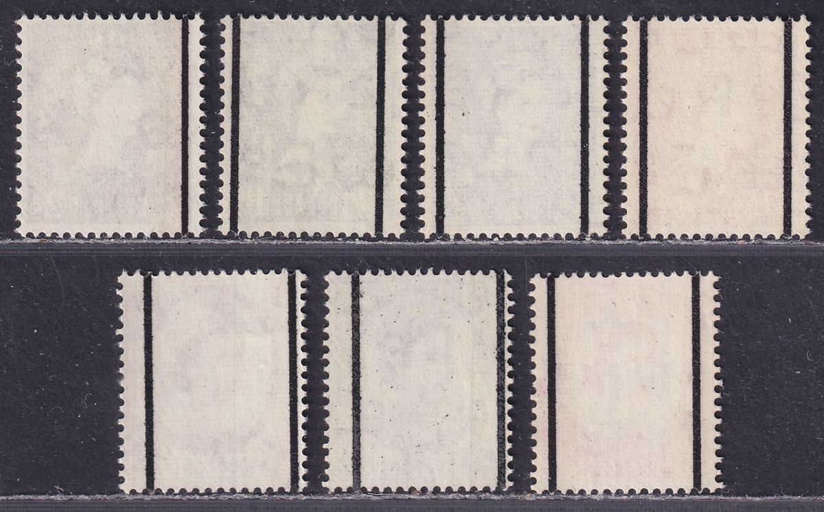 Queen Elizabeth II 1959 Phosphor-Graphite Part Set to 4½d Mint