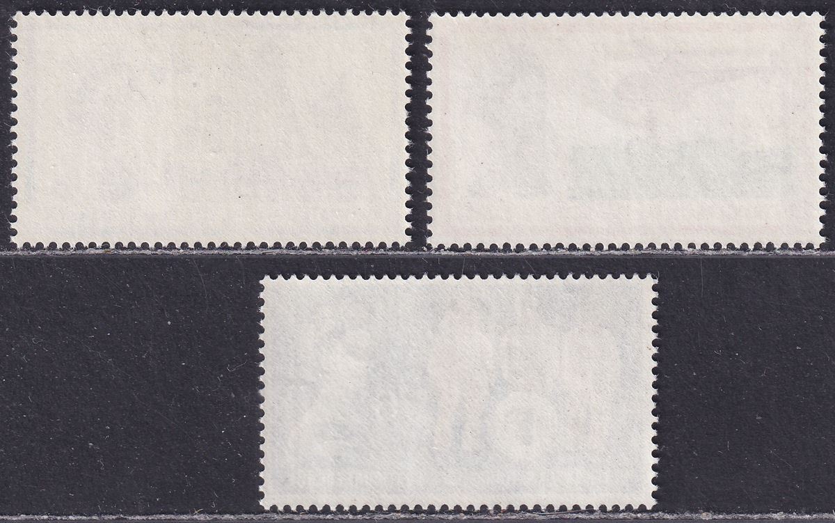 QEII 1963 Lifeboat Conference Phosphor Set UM Mint SG639p-641p cat £48 MNH