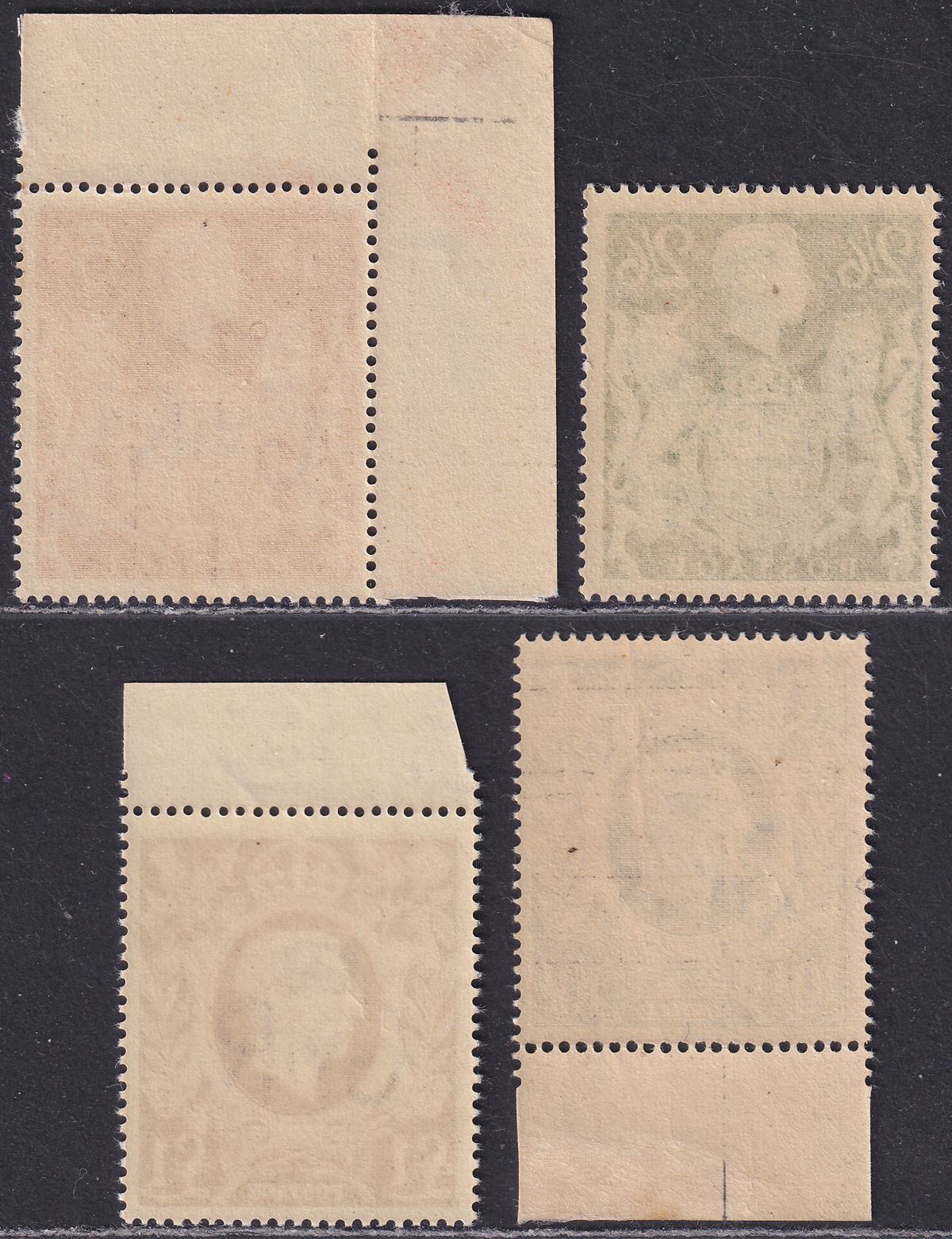 King George VI 1939-48 High Values Part Set to £1 Mint cat £100