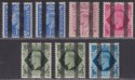 King George VI 1937-51 Selection to 10d with PO Training Bars Cancels