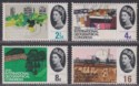 QEII 1964 Geographical Congress Phosphor Set UM Mint SG651p-654p cat £30 MNH