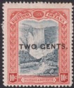 British Guiana 1899 QV 2c Surcharge 10c with GENTS Variety Mint SG223b c£65 FLTS