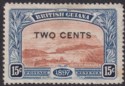 British Guiana 1899 QV 2c Surcharge 15c with No Stop Variety Mint SG224a c£80