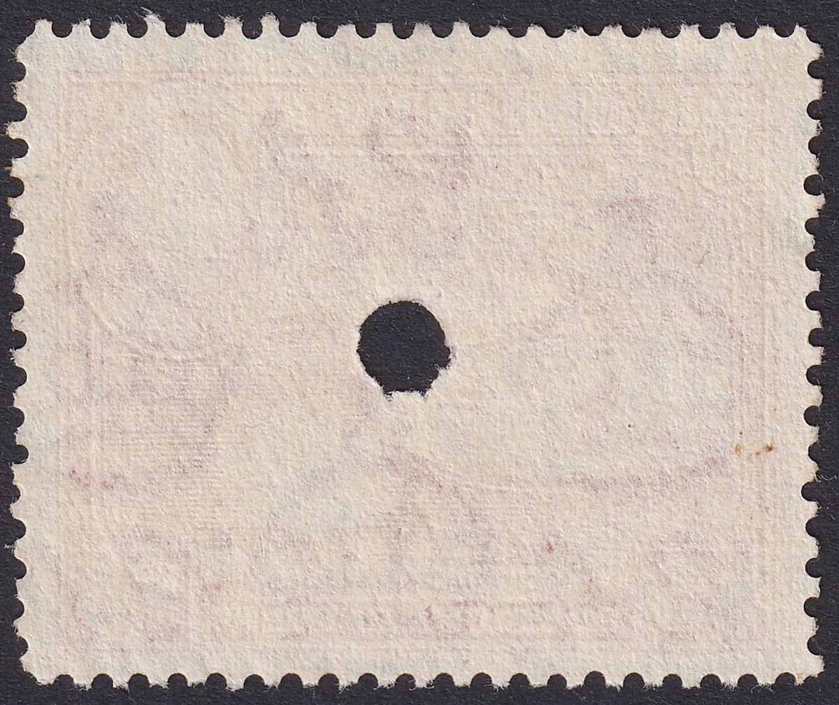 British Guiana 1946 KGVI $3 Bright Red-Brown p12½ Fiscally? Used SG319a