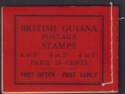 British Guiana 1945 KGVI Complt 24c Stamp Booklet Mint SG SB9d c£95 right stitch