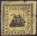 British Guiana 1882 QV Ship 2c Yellow Setting 1 Specimen Double Unused SG163var
