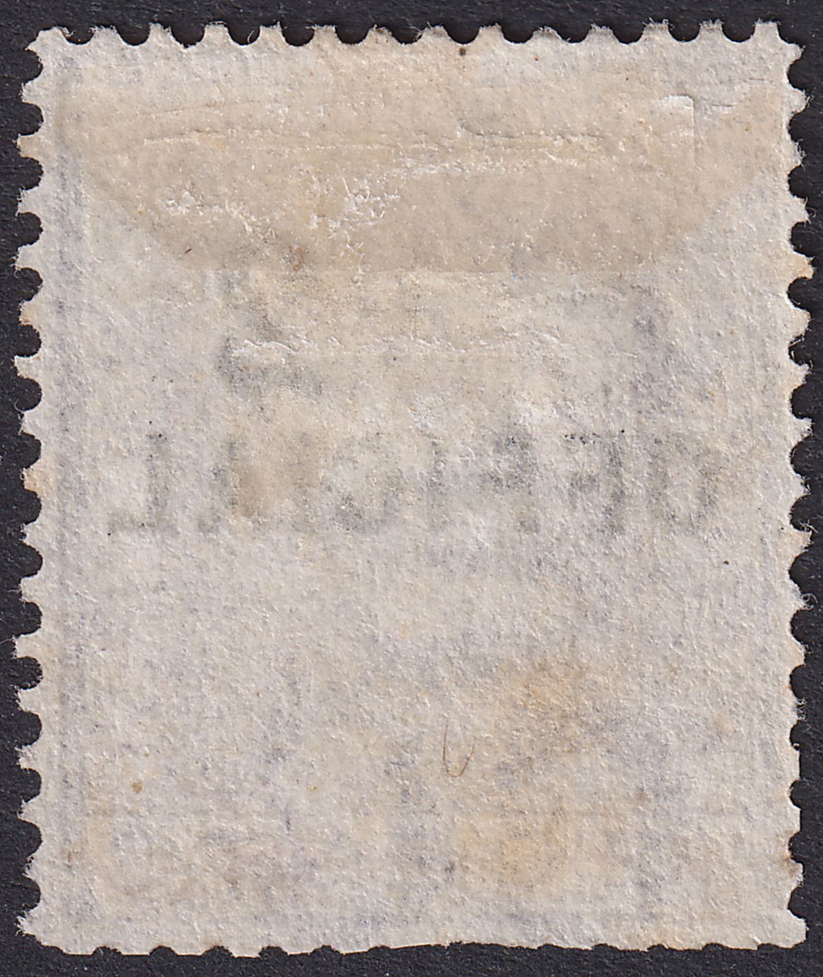 British Guiana 1881 QV 2 Surch on Official 12c Violet Mint SG156 cat £700 faults