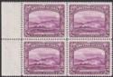 British Guiana 1945 KGVI $2 Purple p12½ Marginal Block 4 UM Mint SG318 cat £100