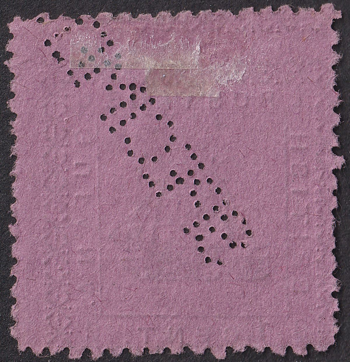 British Guiana 1882 QV Ship 1c Magenta Perf Specimen Used SG162 cat £30