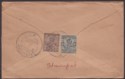 Click for more photos and details India used Burma 1936 KGV 1a 3p Used Cover Railway TPO R-30 IN Set No 1 Postmark