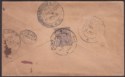 Click for more photos and details India used Burma 1930 KGV 1a Used Cover Railway TPO R-2 IN Set No 2? Postmark