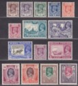 Click for more photos and details Burma 1946 King George VI Set Mint SG51-63 cat £60 with faults