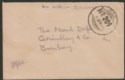 Click for more photos and details Indian Army FPO No 209 1945 Unstamped Cover Ramree Island, Burma to Bombay