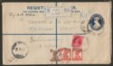 Click for more photos and details GB Army 1944 KGVI India 4a 2a 1a Censor Cover Burma to South Africa FIELD PO 259