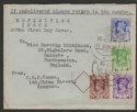 Click for more photos and details Burma 1938 KGVI 3p 6p 9p and 1a on First Day Cover Rangoon to UK