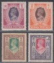 Click for more photos and details Burma 1946 KGVI Civil Administration 1r, 2r, 5r, 10r Mint SG60-63 cat £50