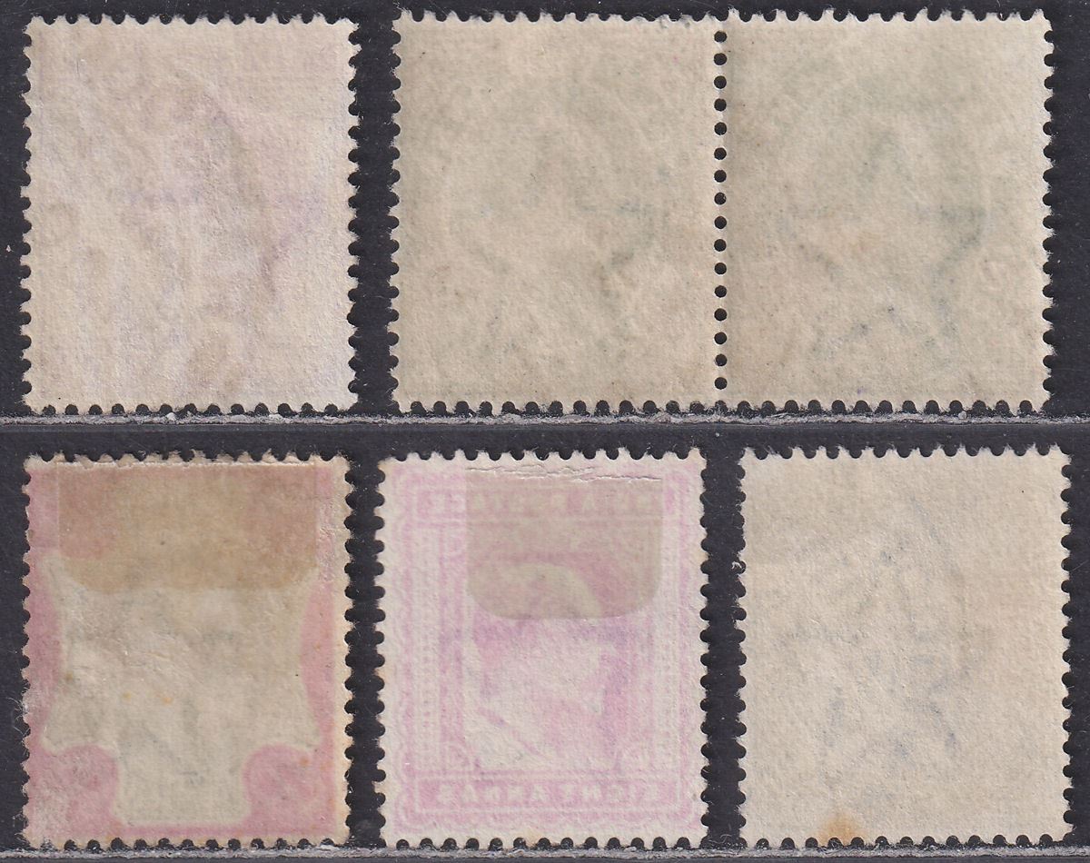 India used Burma 1902 KEVII Selection to 1r Used with RANGOON Postmarks