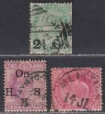 Click for more photos and details India used Burma QV-KEVII Selection Used w MANDALAY, MAYMYO, MEIKTILA Postmarks