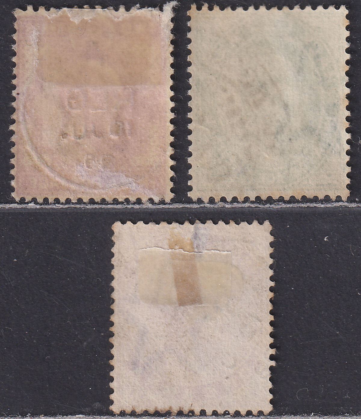 India used Burma QV-KEVII Selection Used w TOUNGOO, TAYOY, THAYETMYO Postmarks