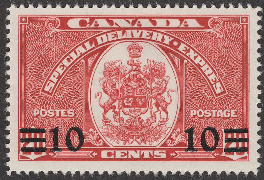 Canada 1939 KGVI Special Delivery 10c on 20c Mint SG S11