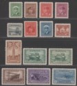 Click for more photos and details Canada 1942 KGVI War Effort Set Mint SG375-388 cat £150