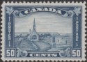 Click for more photos and details Canada 1930 KGV Memorial Church 50c Blue Mint SG302 cat £120