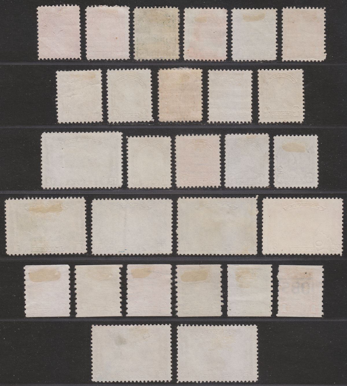 Canada 1930-31 KGV Set + Coil Set + Airmail 5c Used SG288-310 cat £170
