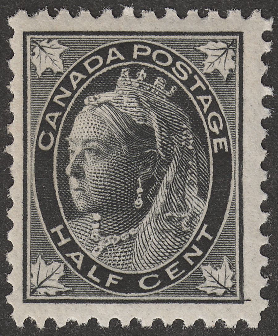 Canada 1897 QV ½c Black Mint SG142