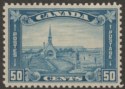 Click for more photos and details Canada 1930 KGV Memorial Church 50c Blue Mint SG302 cat £90